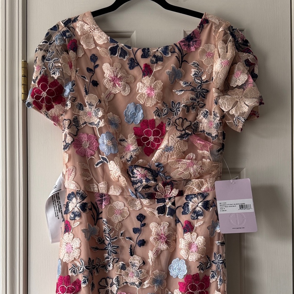 JS Collections Multicolor Floral Maxi Dress - Picture 4 of 7
